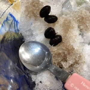 黒豆で絶品かき氷